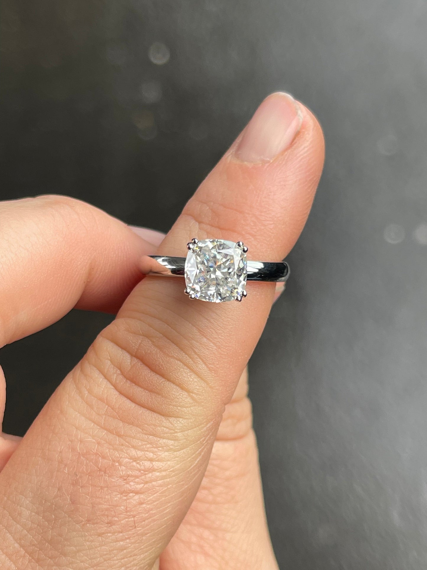 Nora Sterling Silver Engagement Ring