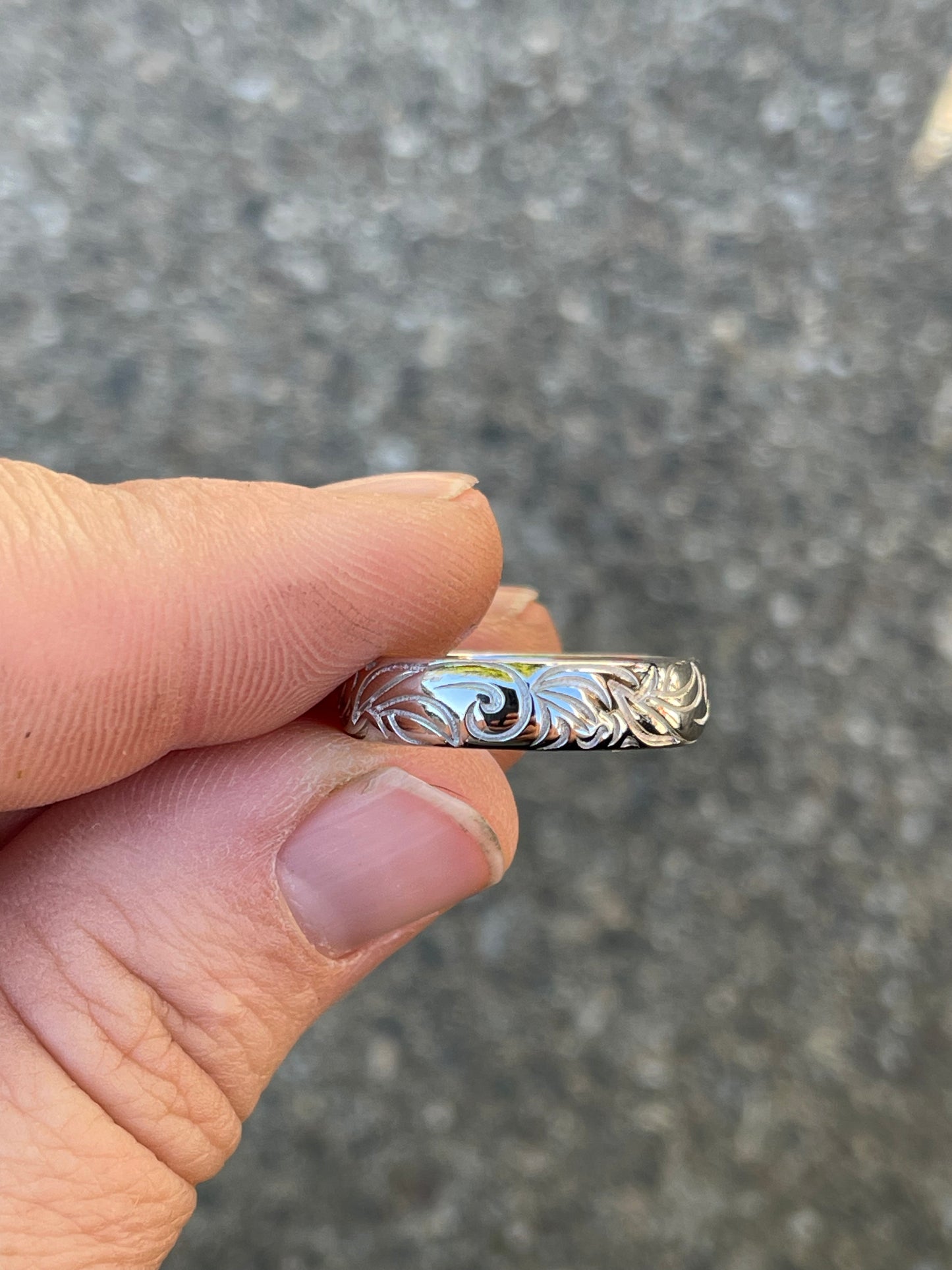 Blaze Wedding Band