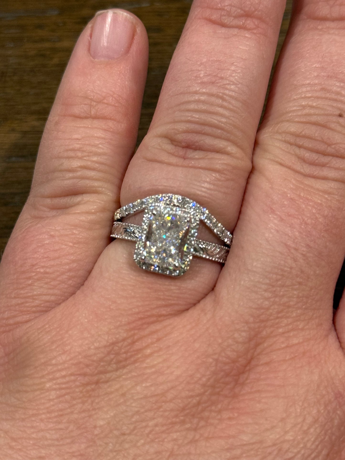 Joan Diamond Wedding Band