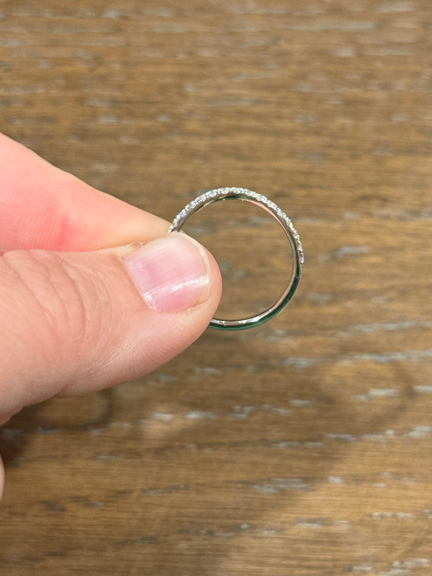 Joan Diamond Wedding Band