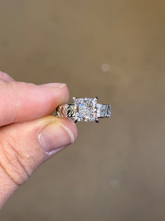 Priscilla DIAMOND Engagement Ring Engagement Rings Tines Ranch Co