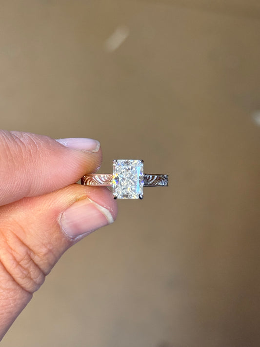 Bentley Cathedral Sterling Silver Engagement Ring Engagement Rings Tines Ranch Co