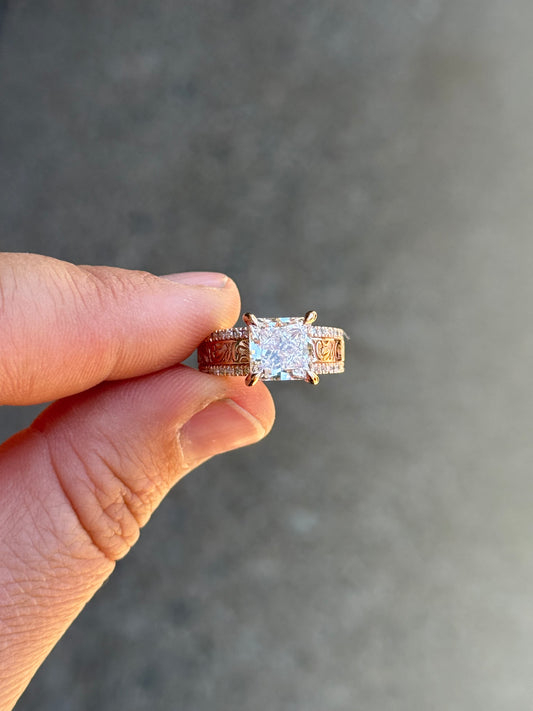 McKenna 3ct DIAMOND Engagement Ring Engagement Rings Tines Ranch Co