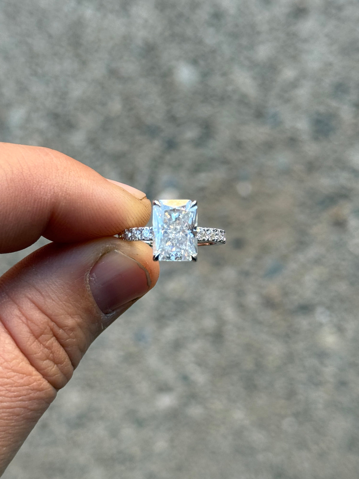 Brenn 4ct Diamond Engagement Ring