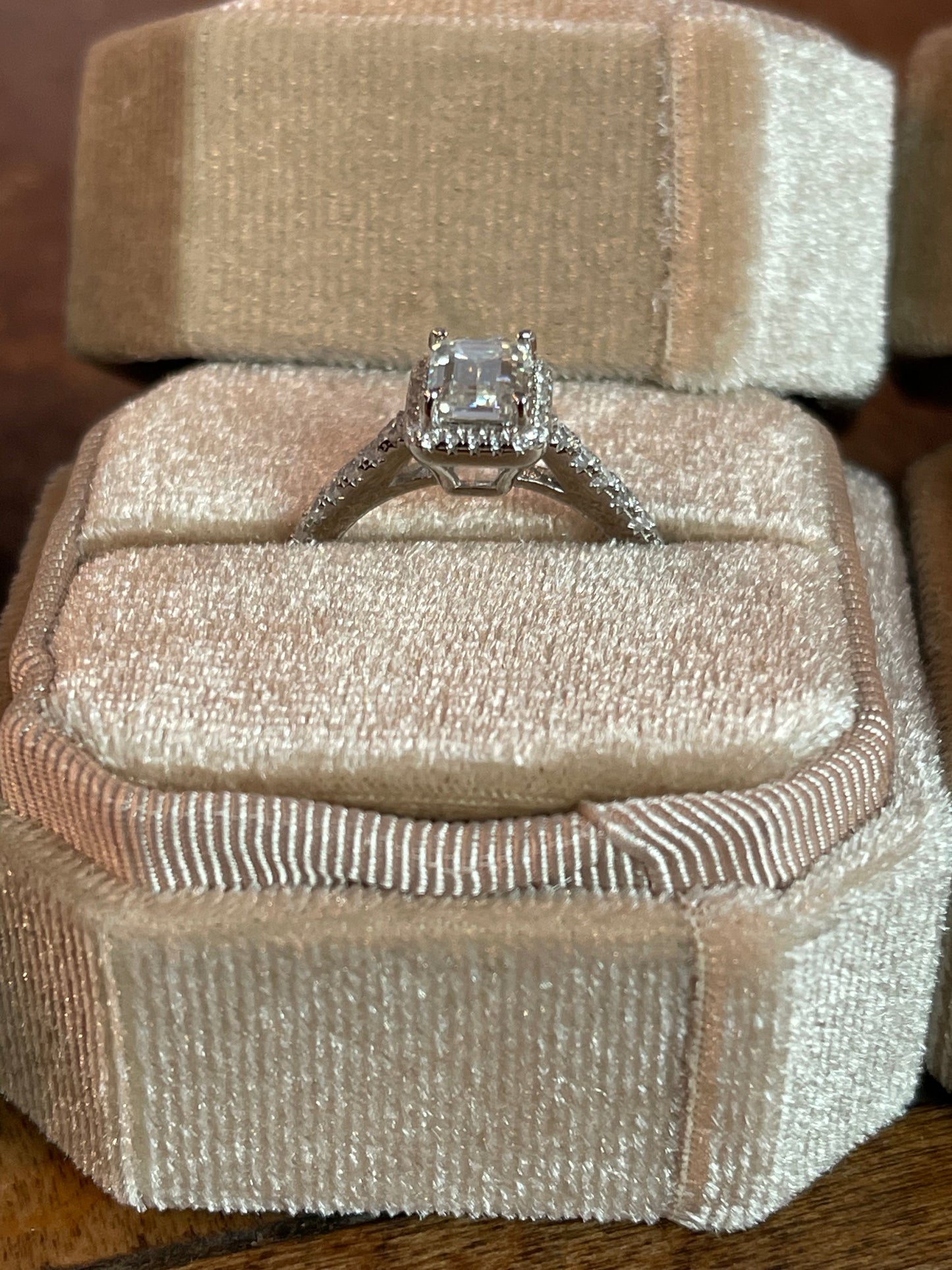 Bailey Sterling Silver Engagement Ring