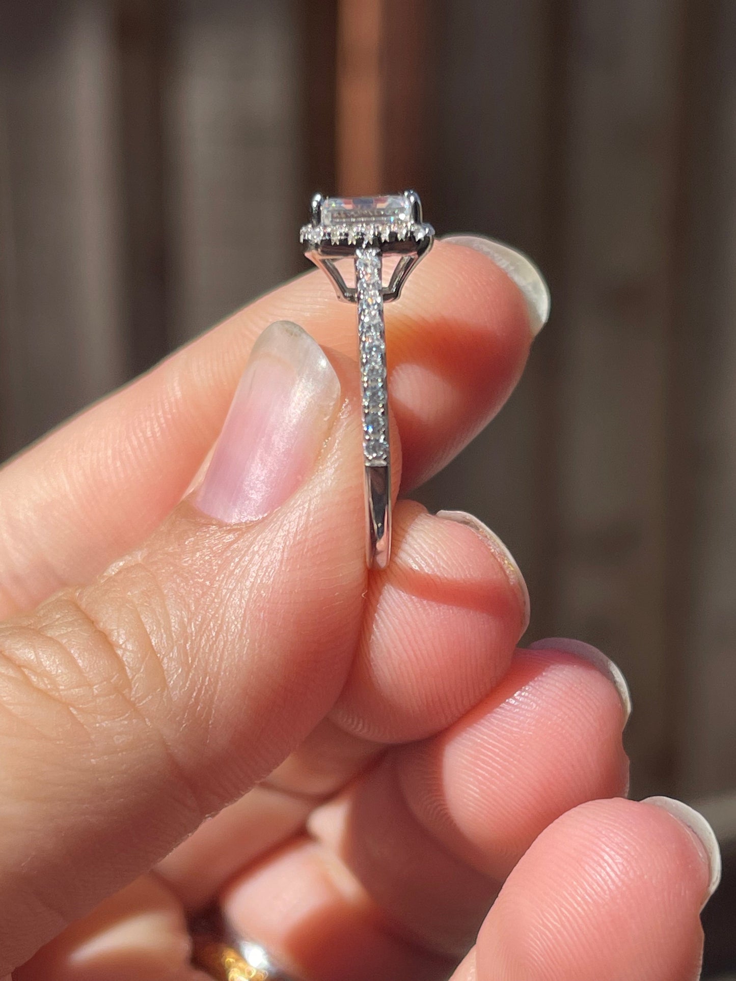 Bailey Sterling Silver Engagement Ring