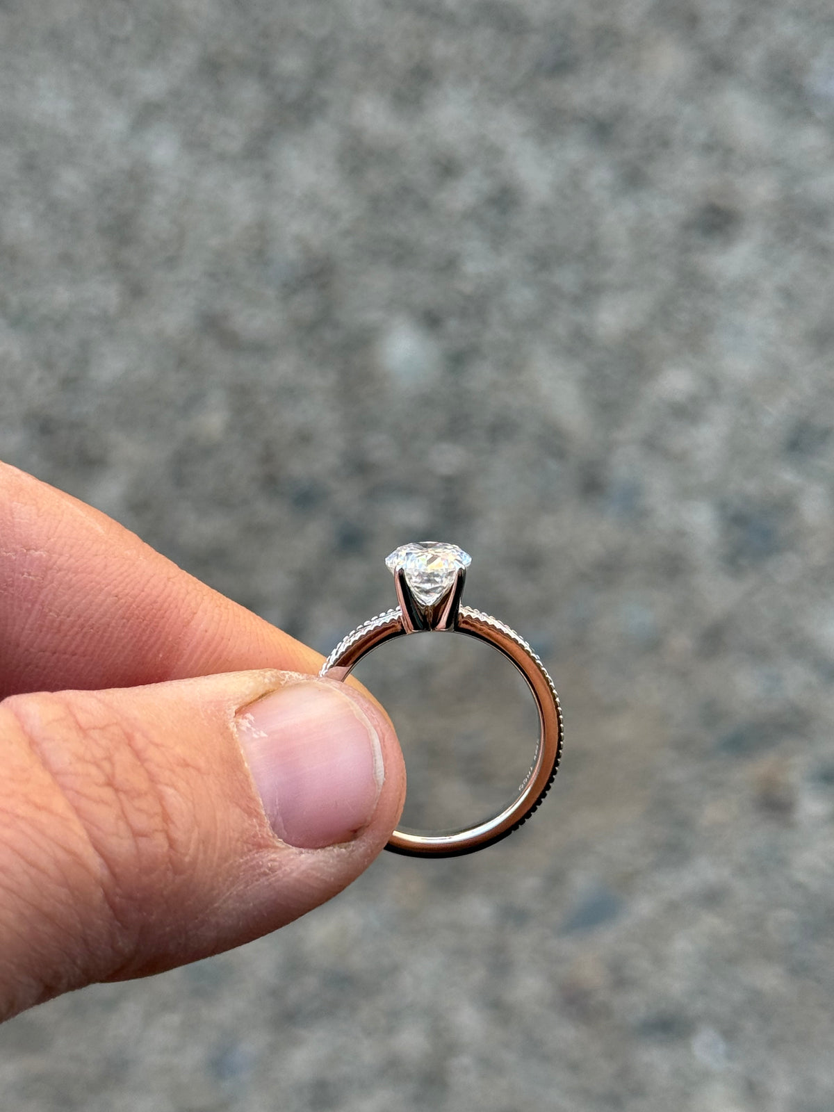 Jolene 2ct 7US Sterling Silver Engagement Ring