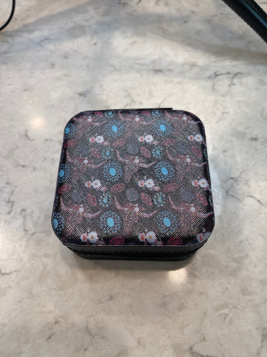 Turquoise Travel Jewelry Box