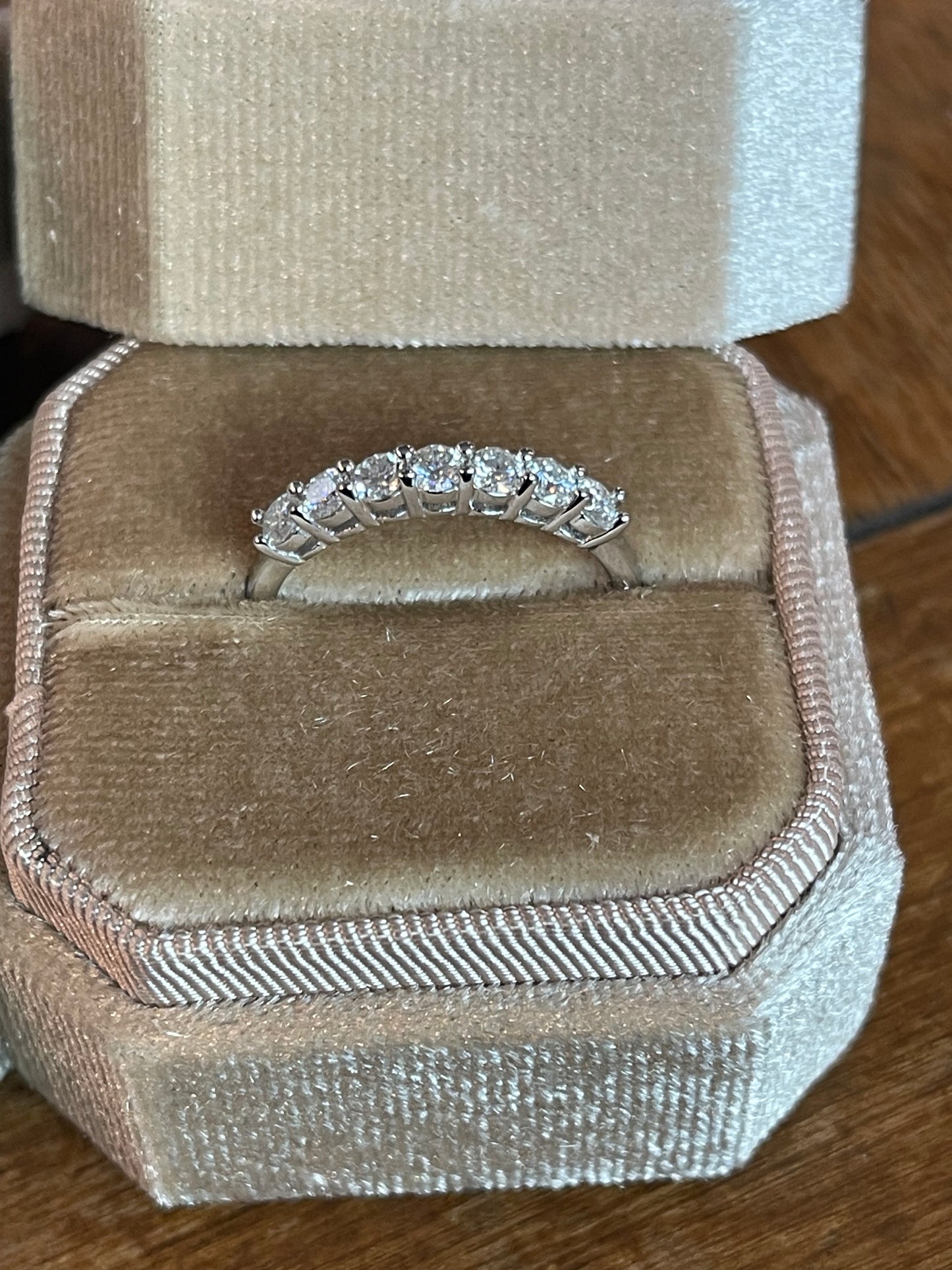 Janet Diamond Wedding Band