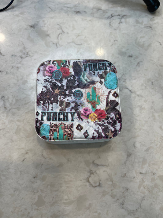 Punchy Travel Jewelry Box