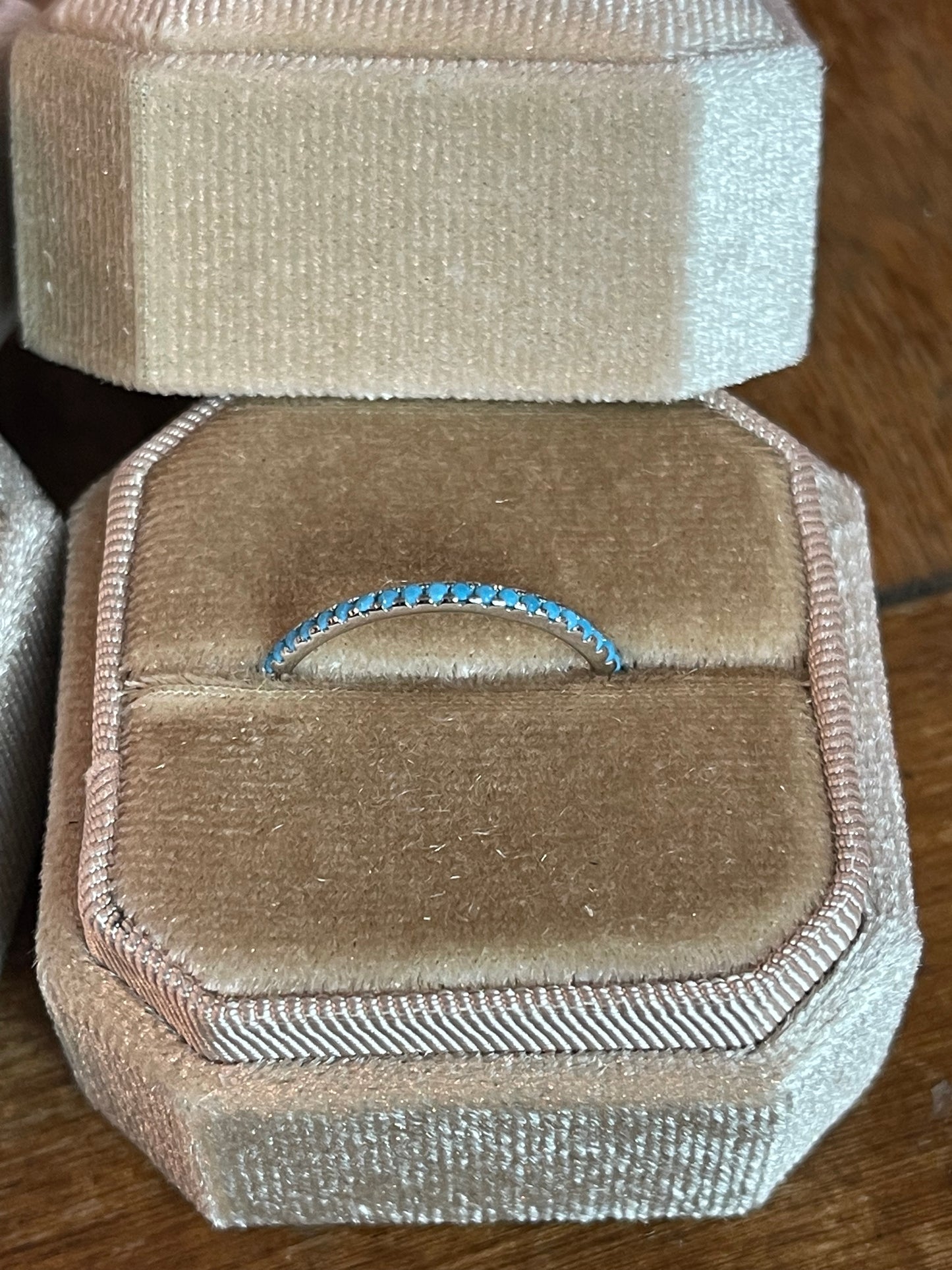 Forever Turquoise Wedding Band